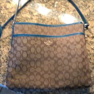 Coach purse with wallet